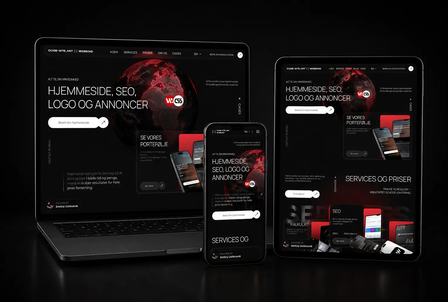 WebBond — Корпоративний вебсайт для digital-агенції зі зручною адмін-панеллю